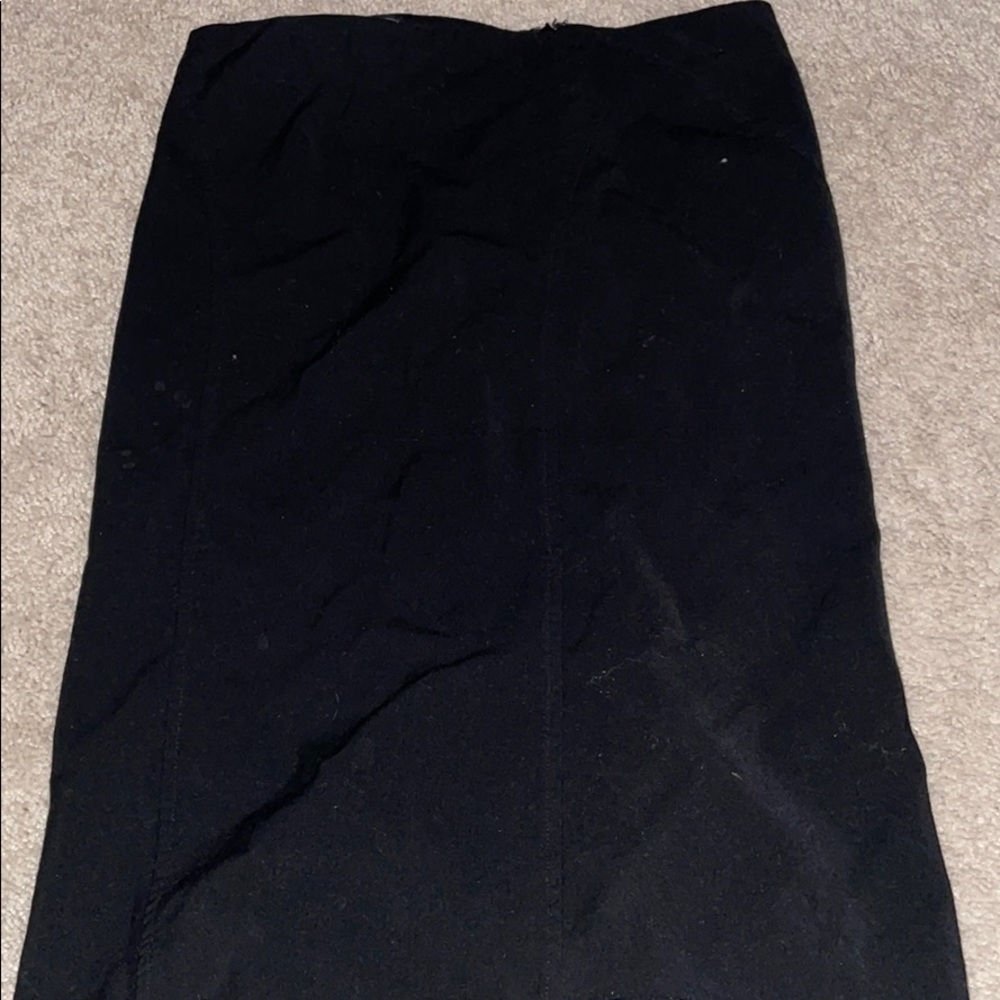 Black BeBe Pencil Skirt